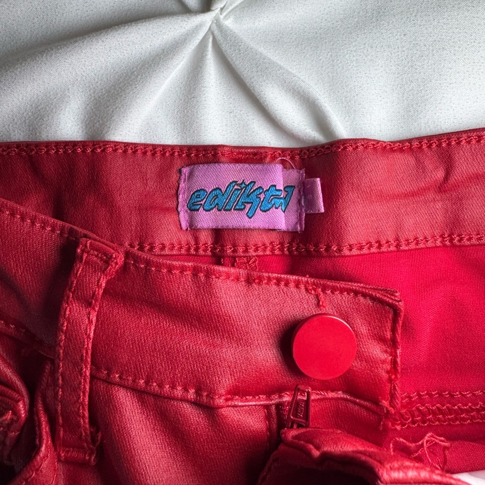 Edikted Leather Pants - Picture 3 of 6